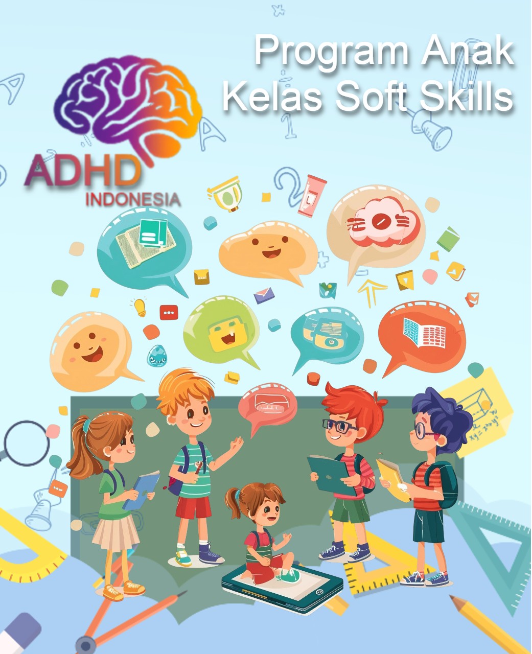 Program ADHD Indonesia Kota Palangka Raya Kelas Soft Skills Anak ADHD